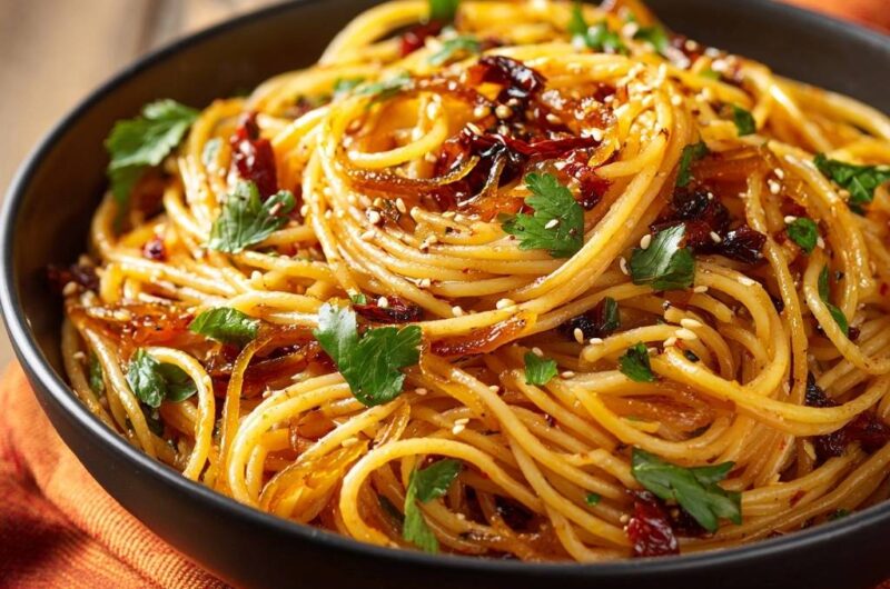 Chili-Knoblauch-Spaghetti