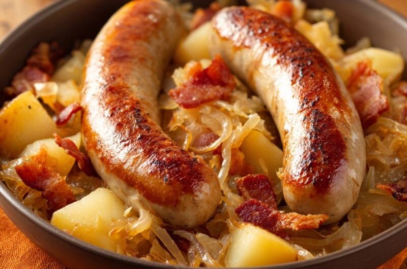 Bratwurst-Pfanne