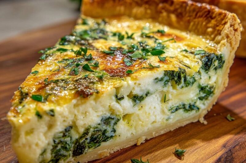 Spinat-Käse-Quiche
