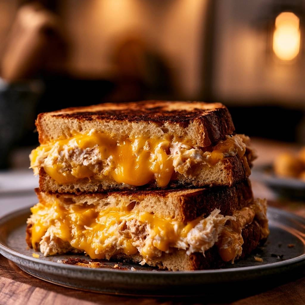 Ultimatives Thunfisch-Melt-Sandwich