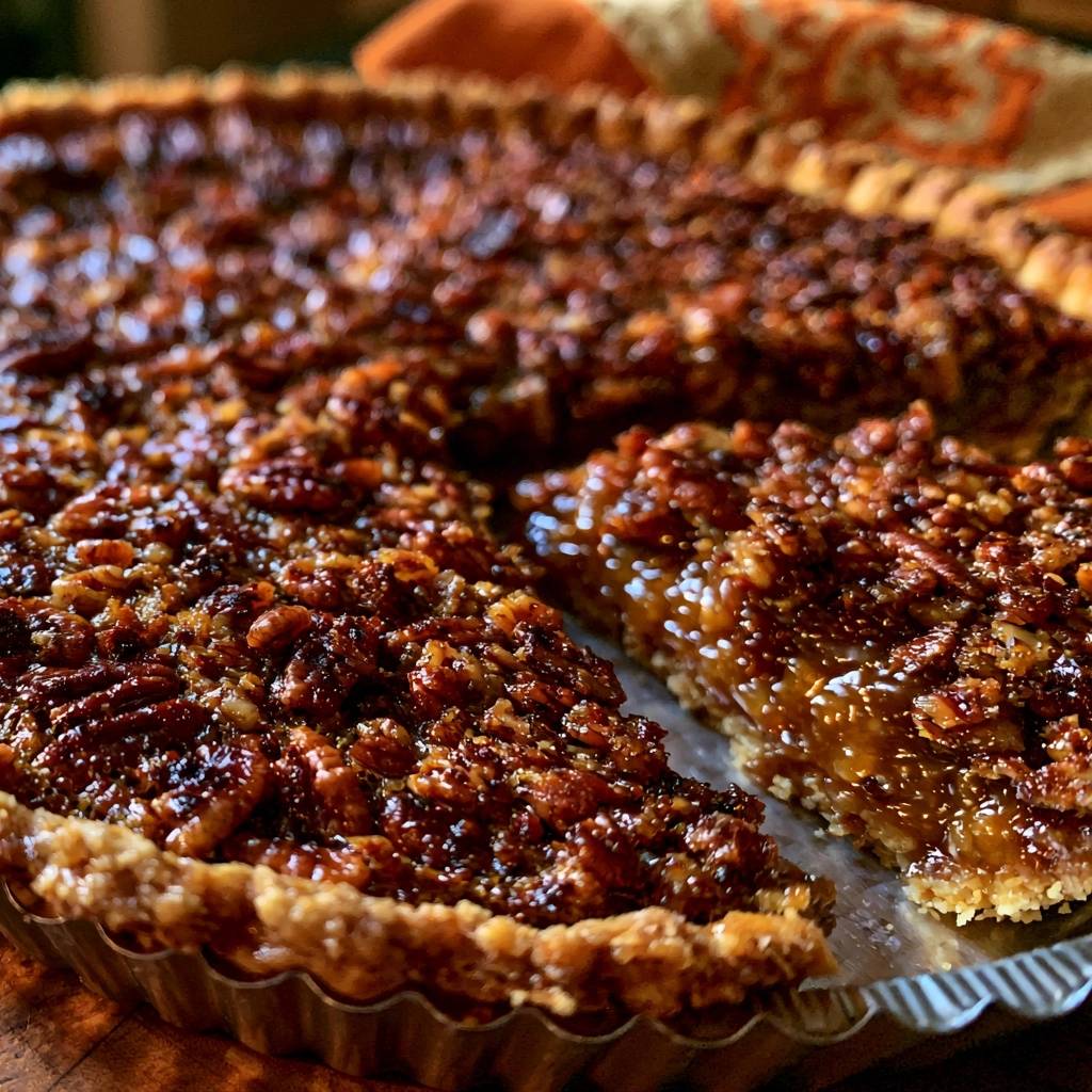 Klassische Pekannuss-Tarte (Der Anti-Matsche-Boden)
