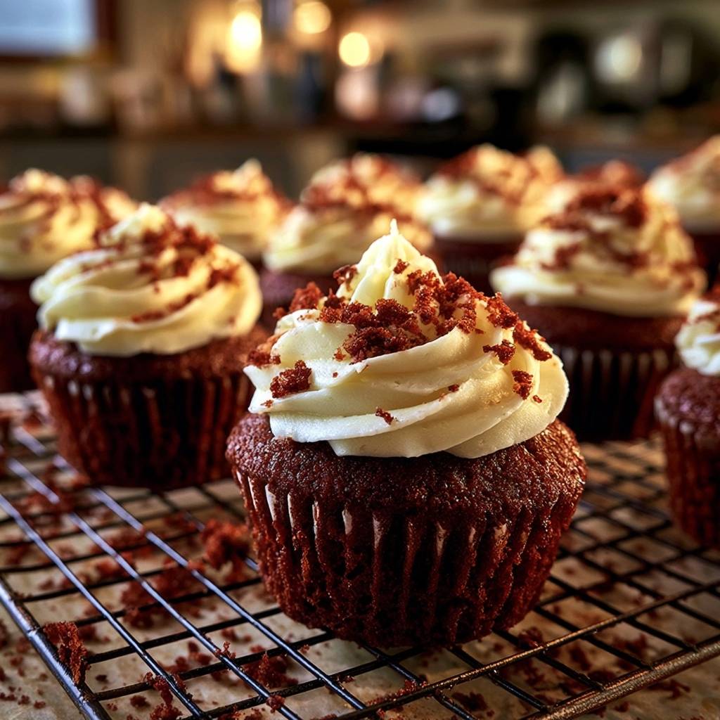 Saftige Red Velvet Cupcakes