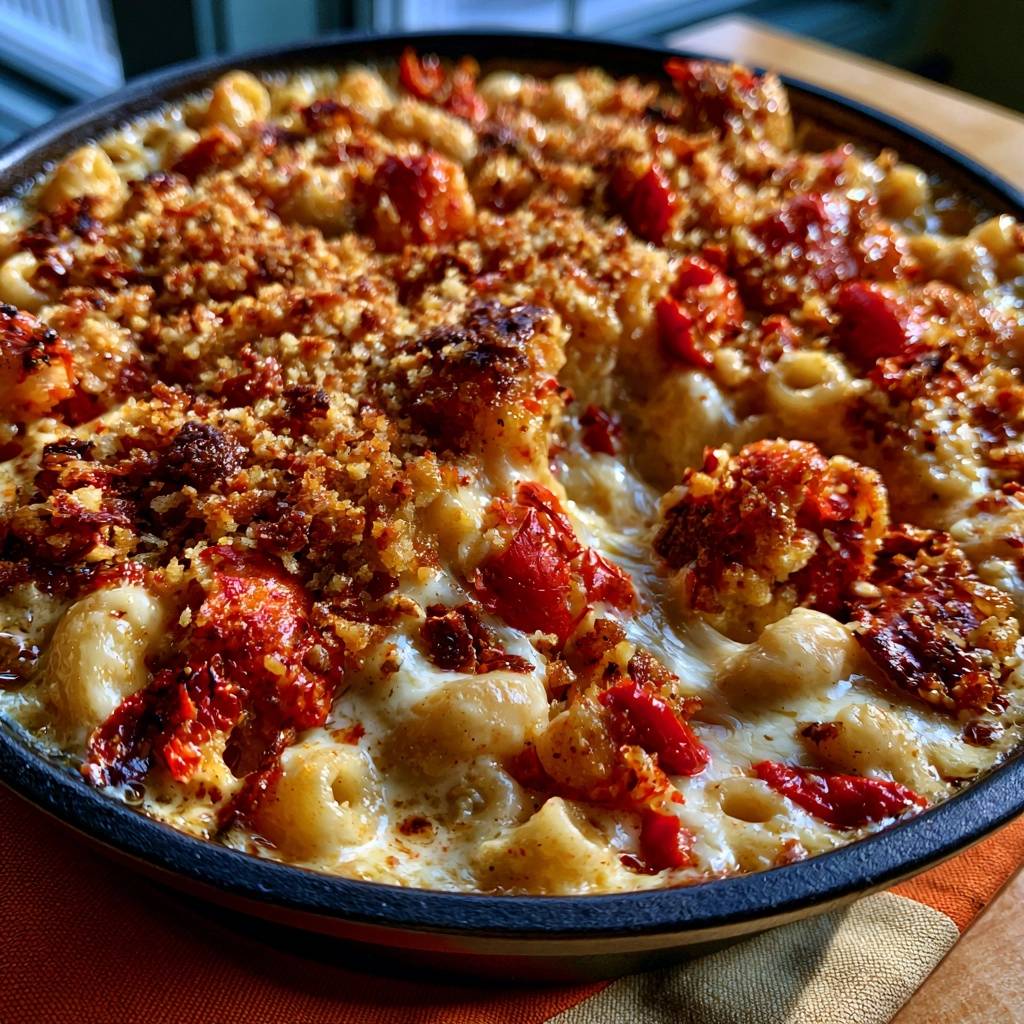 Ultimatives Cremiges Hummer Mac and Cheese