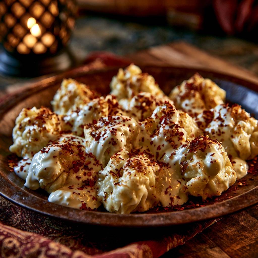 Herzhafte Manti mit Joghurt-Knoblauch-Sauce