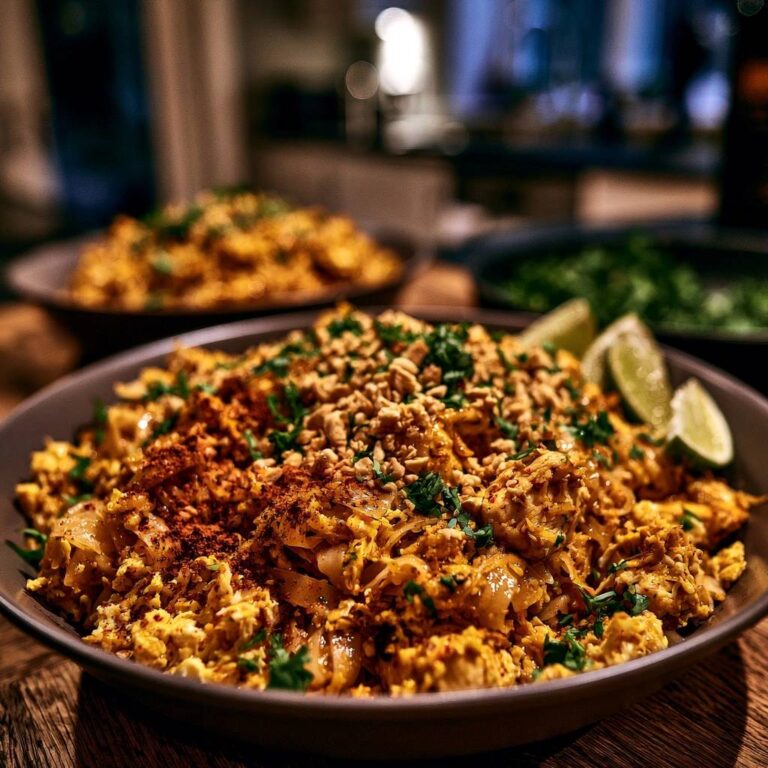 Authentisches Pad Thai mit Hähnchen: Das Original-Rezept