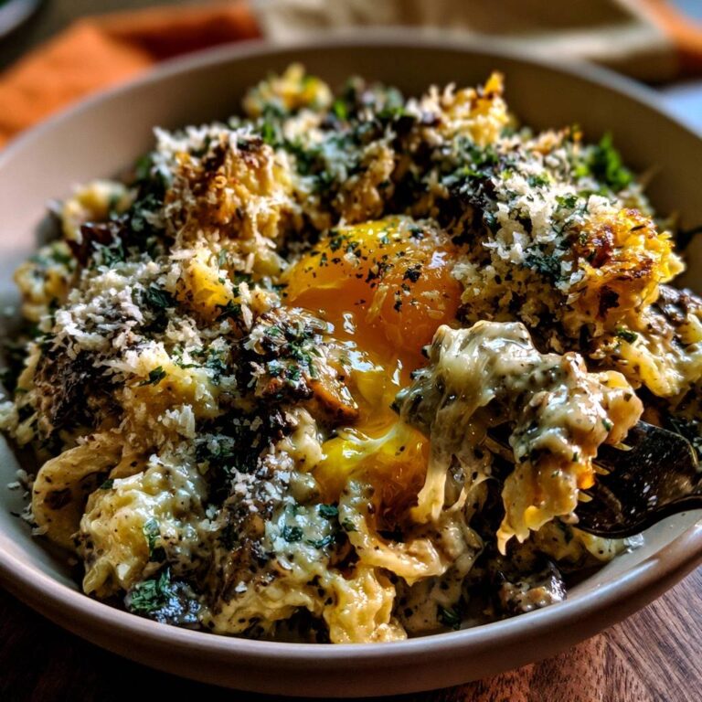 Cremige Pilz-Pasta mit Eigelb-Finish: Nie wieder wässrig