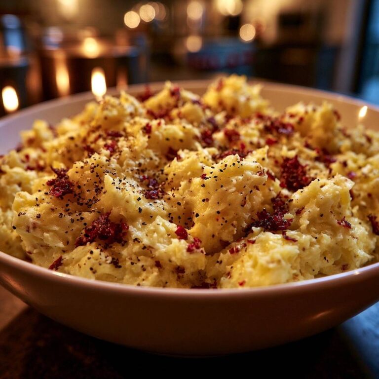 Cremiger Kartoffelstampf mit Speck-Crunch: Das beste Rezept