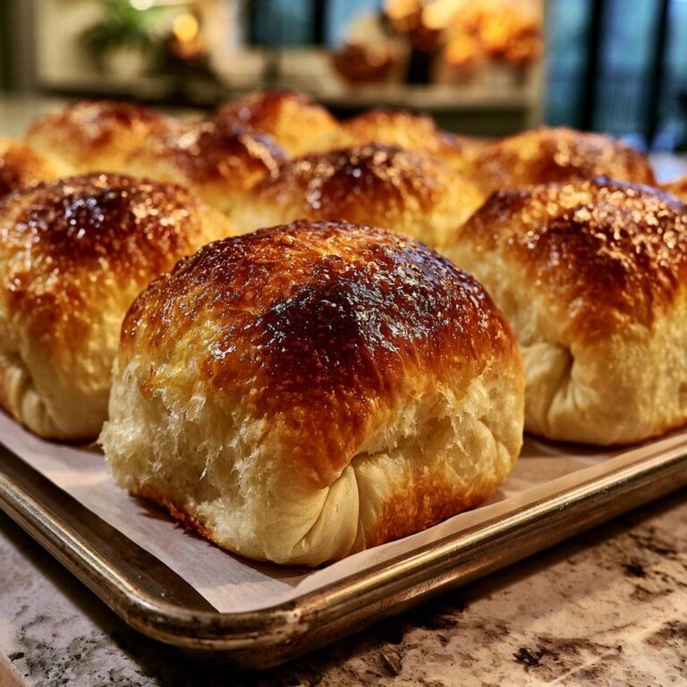 Goldbraune Butter-Brioche-Brötchen: Fluffig & Glänzend