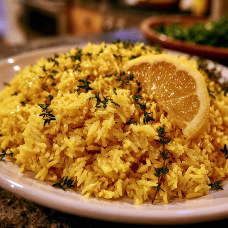 Goldener Zitronen-Kräuter-Reis: Das Rezept für perfekten Reis