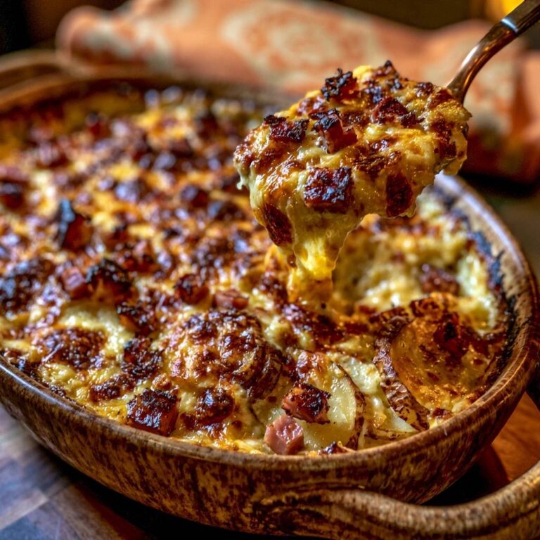 Herzhafter Kartoffel-Speck-Auflauf: Das Rezept ohne Wässern