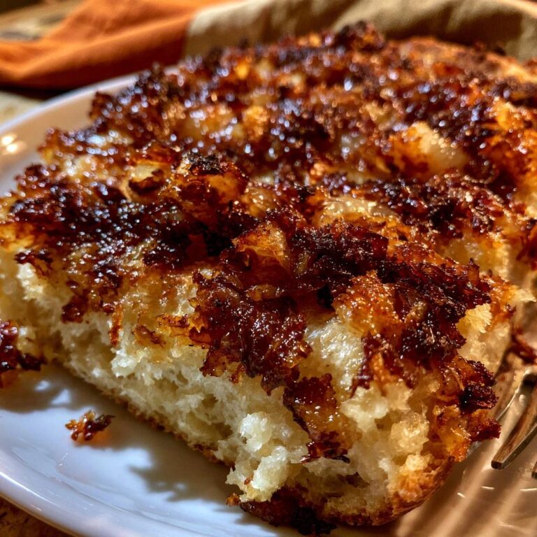 Karamellisierte Zwiebel-Focaccia: Saftig & Fluffig