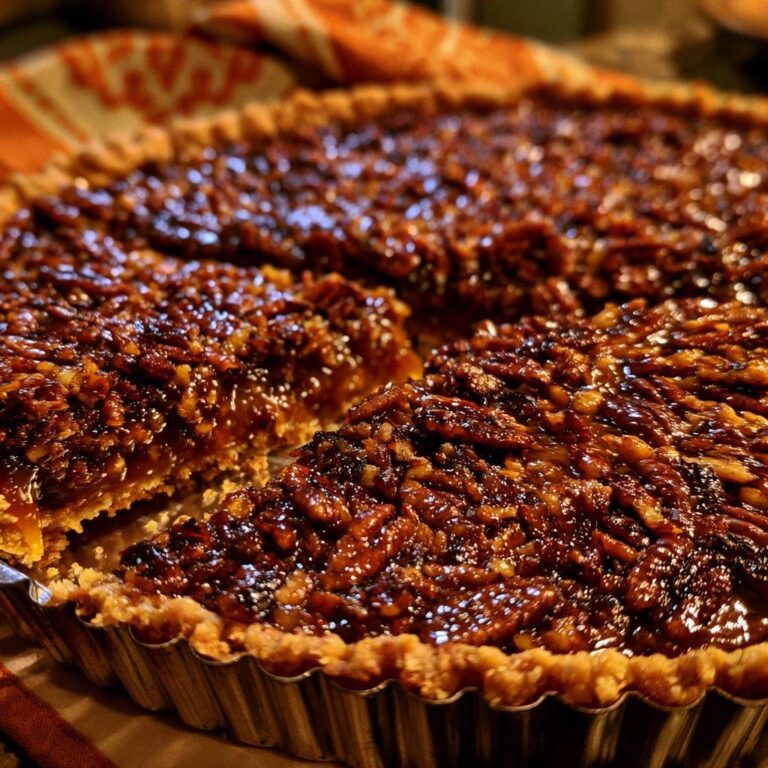 Klassische Pekannuss-Tarte (Der Anti-Matsche-Boden)