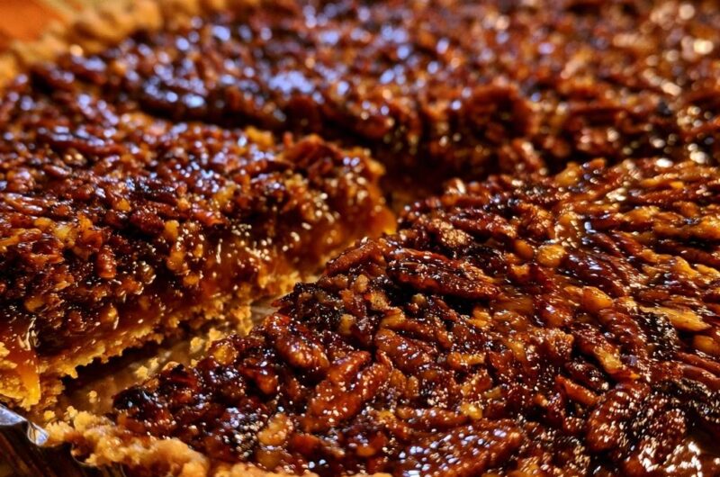 Klassische Pekannuss-Tarte (Der Anti-Matsche-Boden)
