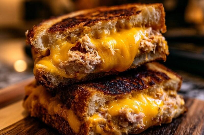 Ultimatives Thunfisch-Melt-Sandwich