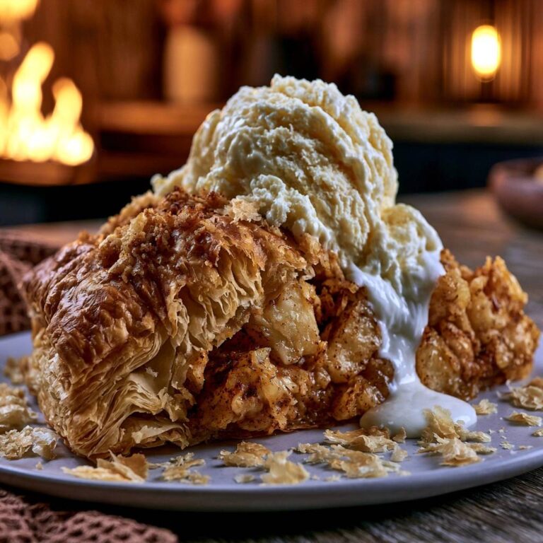 Warmer Apfelstrudel mit Vanilleeis: Der Anti-Matsche-Trick